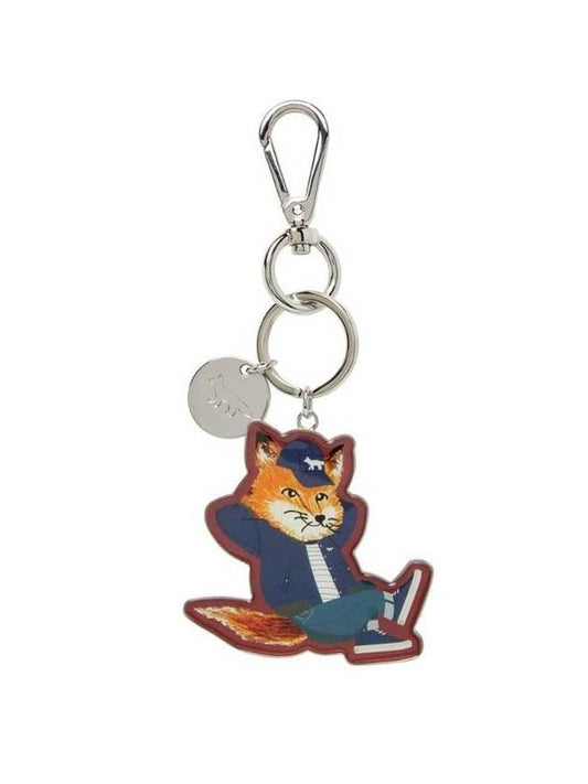 Dressed Fox Key Holder Wine Lees - MAISON KITSUNE - BALAAN 1