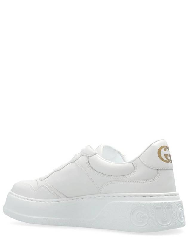 Demetra Chunky Low Top Sneakers White - GUCCI - BALAAN 4