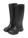 Tabi Rubber Long Boots Black - MAISON MARGIELA - BALAAN 2