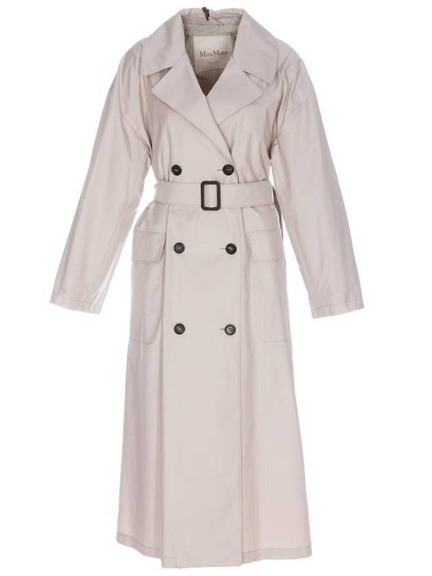 Women's Art Ranch A Trench Trench Coat Ecru - MAX MARA - BALAAN 1