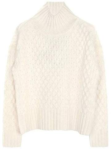 23FW Ivory Valdese Wool Cashmere Sweater VALDESE 003 - MAX MARA - BALAAN 1