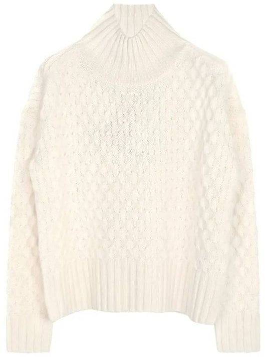 23FW Ivory Valdese Wool Cashmere Sweater VALDESE 003 - MAX MARA - BALAAN 1