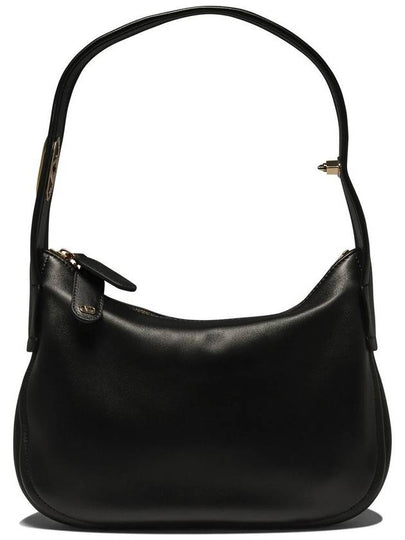 Go Hobo Signature Zip-Up Shoulder Bag Black - VALENTINO - BALAAN 2