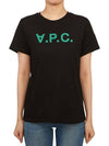 VPC Logo Organic Cotton Short Sleeve T-Shirt Black - A.P.C. - BALAAN 4