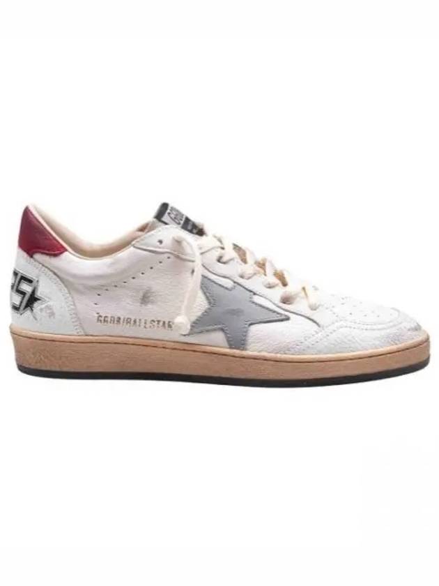 Ballstar Low Top Sneakers White Red - GOLDEN GOOSE - BALAAN 2