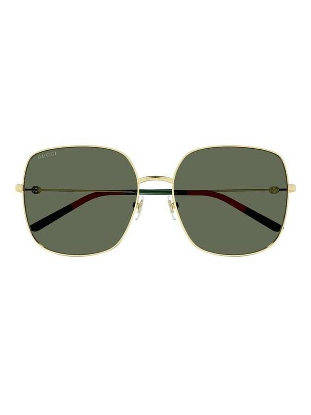 Eyewear Interlocking G Square Sunglasses Green - GUCCI - BALAAN.