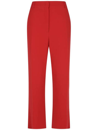 Valentino Trousers Red - VALENTINO - BALAAN 1