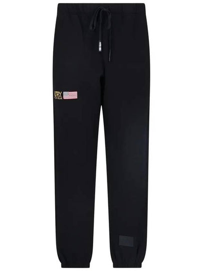 Embroidered Logo Track Pants Black - AUTRY - BALAAN 2