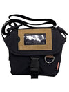 Logo Patch Mini Messenger Cross Bag Black - ACNE STUDIOS - BALAAN 2