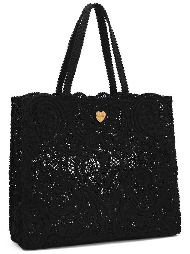 Beatrice Lace Large Tote Bag BB6957AW717 - DOLCE&GABBANA - BALAAN 4