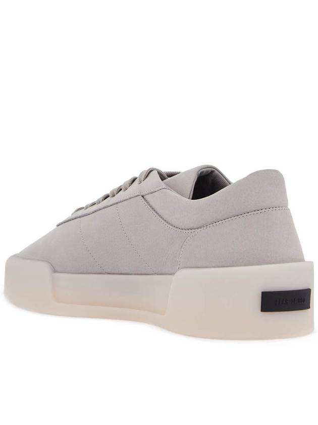 low top sneakers aerobic light gray leather with velcro closure - FEAR OF GOD - BALAAN 3