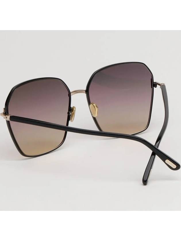 Sunglasses TF839 01B Claudia 02 Men Women Oversized - TOM FORD - BALAAN 4