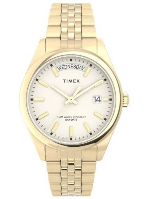 Timex Legacy Quartz Cream Dial Ladies Watch TW2V68300 - TIMEX - BALAAN 1