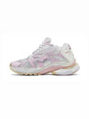 Runner Low Top Sneakers White Pink - BALENCIAGA - BALAAN 5