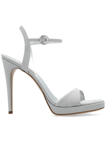 Casadei Platform Sandals, Women's, Silver - CASADEI - BALAAN 1