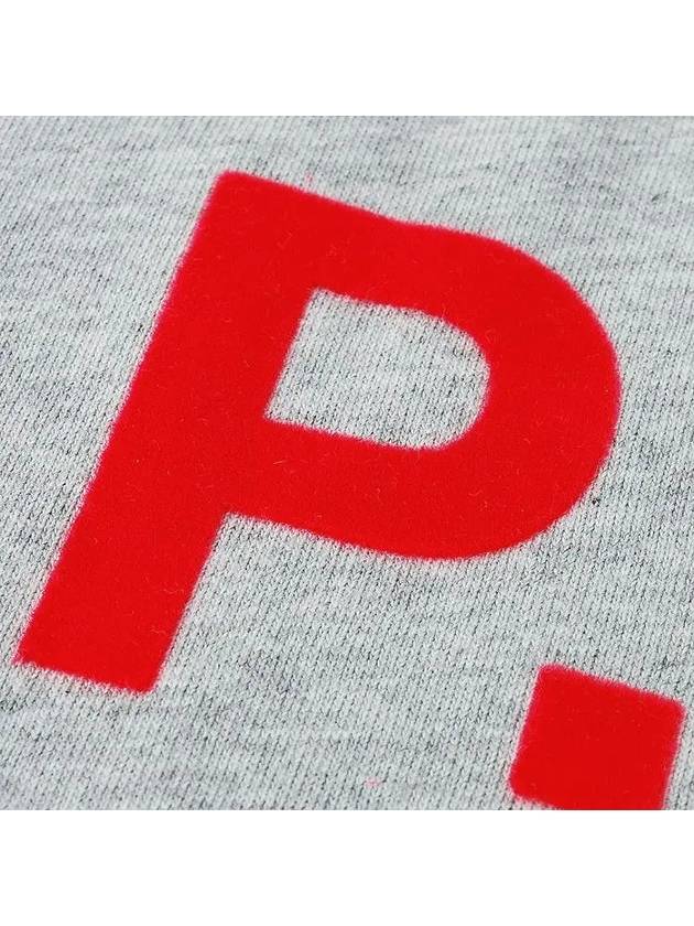 A.P.C. Red VPC Logo Short Sleeve T-Shirt Gray COEZB H26169 PLB - A.P.C. - BALAAN