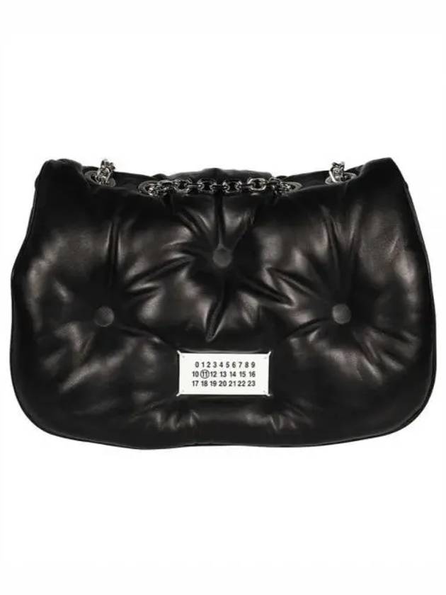 Glam Slam Flap Medium Shoulder Bag Black - MAISON MARGIELA - BALAAN 2