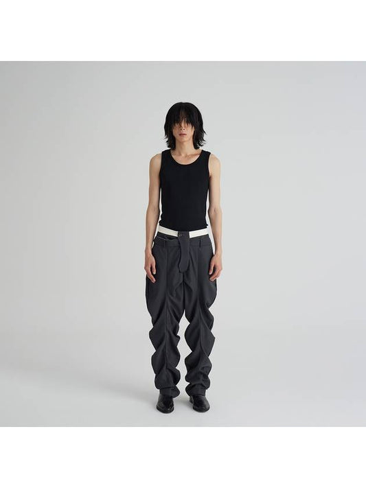 Double Wave Wide Pants Grey - NEW WAVE BOYS - BALAAN 2