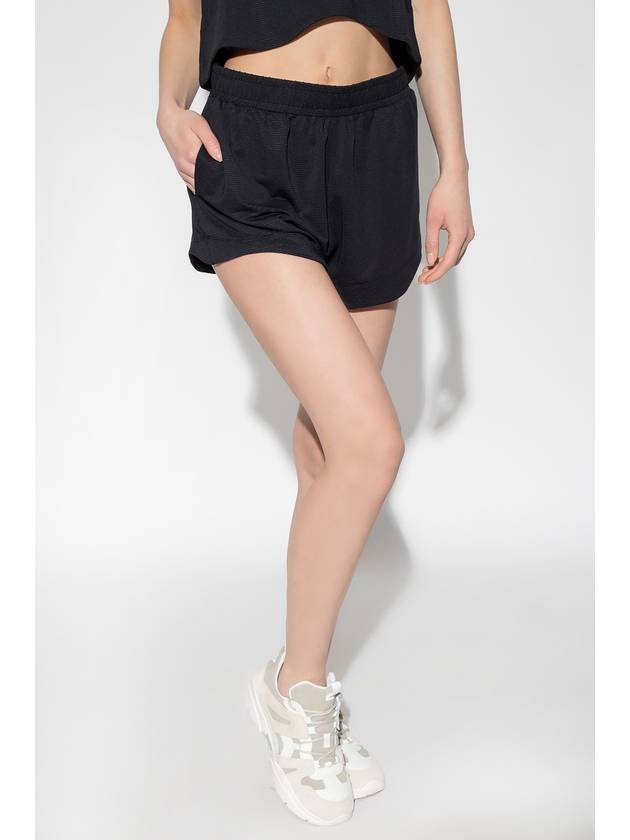 Ganni Shorts With Logo, Women's, Black - GANNI - BALAAN 3