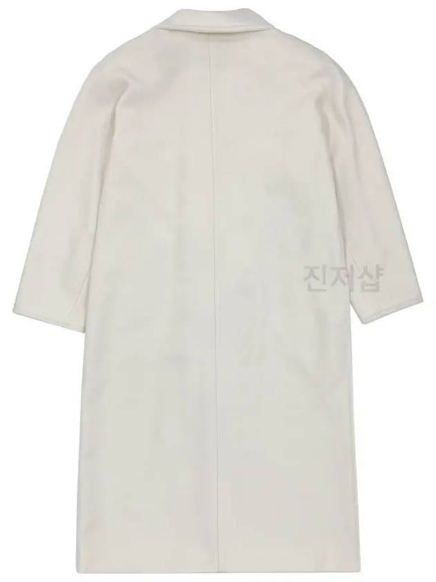 Women's Madame Icon Double Coat White - MAX MARA - BALAAN 4