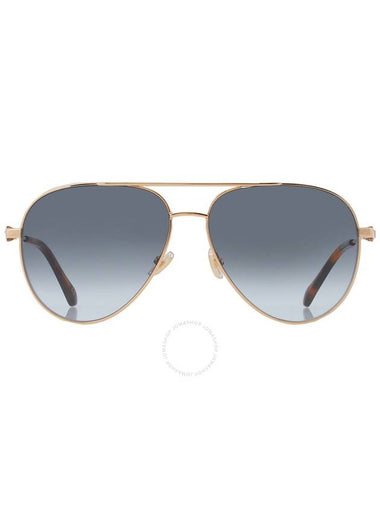 Jimmy Choo Grey Shaded Pilot Ladies Sunglasses OLLY/S 0000/GB 60 - JIMMY CHOO - BALAAN 1