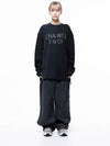 Men s M243MT01BR Snowy Reverse Sleeve Crew Neck Sweatshirt Black Navy - CHANCE'S NOI - BALAAN 5