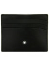 Meisterstuck Leather Card Wallet Black - MONTBLANC - BALAAN 2