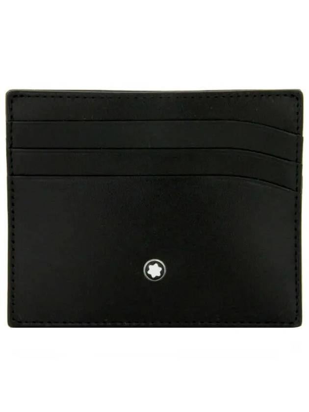 Meisterstuck Leather Card Wallet Black - MONTBLANC - BALAAN 2