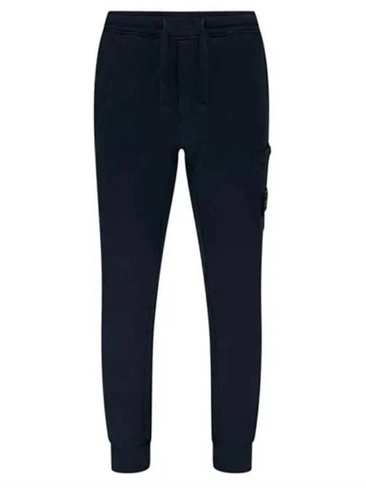 Men's Wappen Patch Training Jogger Pants Navy - STONE ISLAND - BALAAN 2