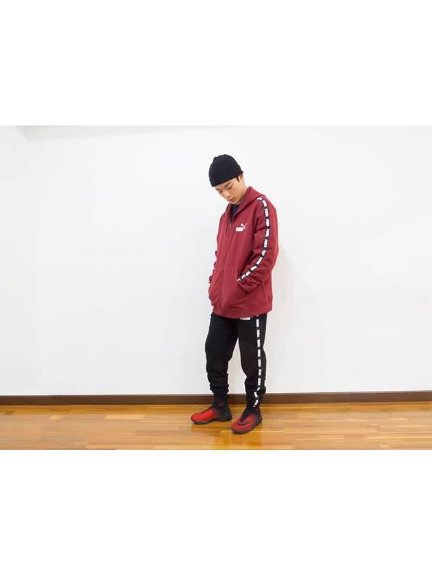 0185411601Sideline tape logo hooded zipper jacketburgundy - PUMA - BALAAN 9