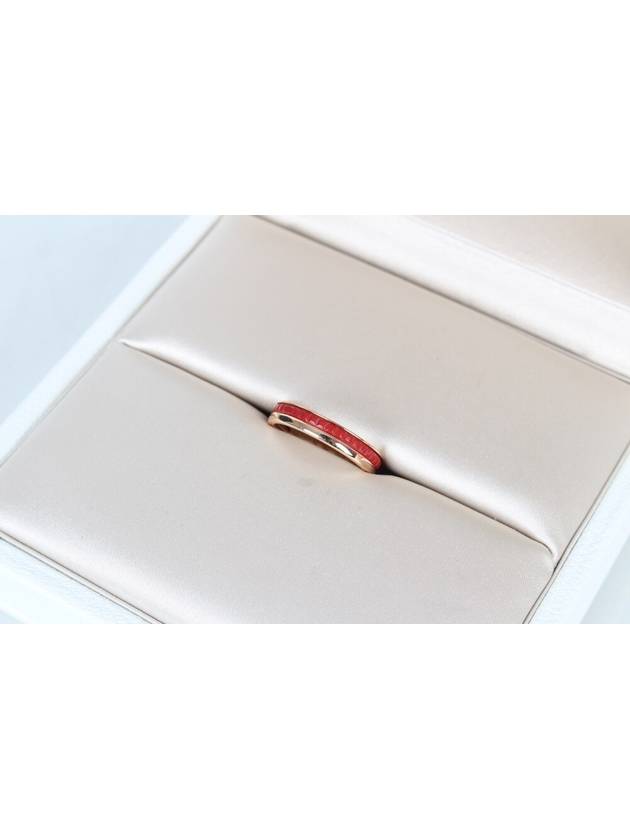 Quatre Classic Red Ring Rose Gold No 56 - BOUCHERON - BALAAN 6