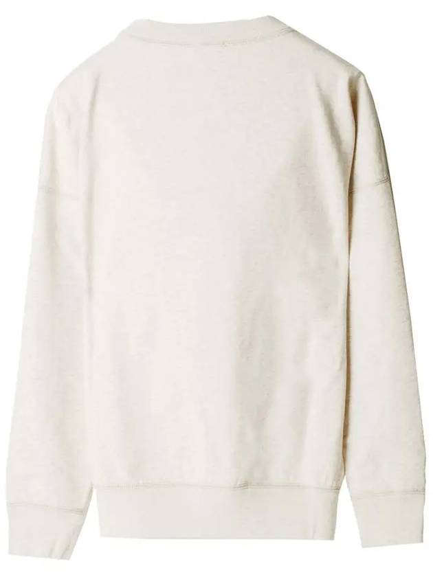 Melvis Big Logo Sweatshirt Ecru - ISABEL MARANT - BALAAN 4