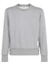 Center Back Stripe Crewneck Sweatshirt Light Grey - THOM BROWNE - BALAAN 6