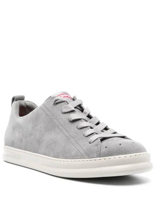 Runner Leather Low Top Sneakers Grey - CAMPER - BALAAN 3