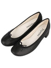 Women's Camille Middle Pumps Shoes Matte Black - REPETTO - BALAAN 2