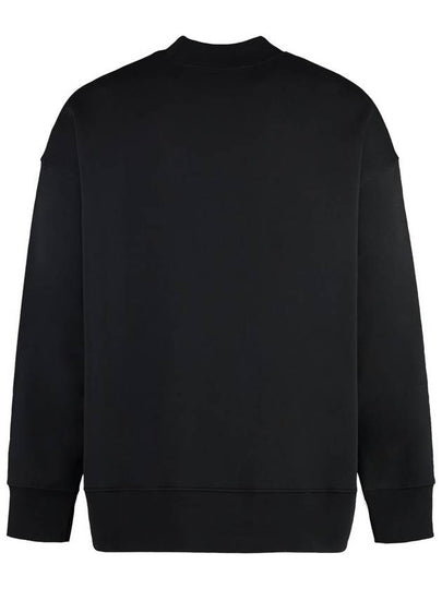 Palm Angels Cotton Crew-Neck Sweatshirt - PALM ANGELS - BALAAN 2