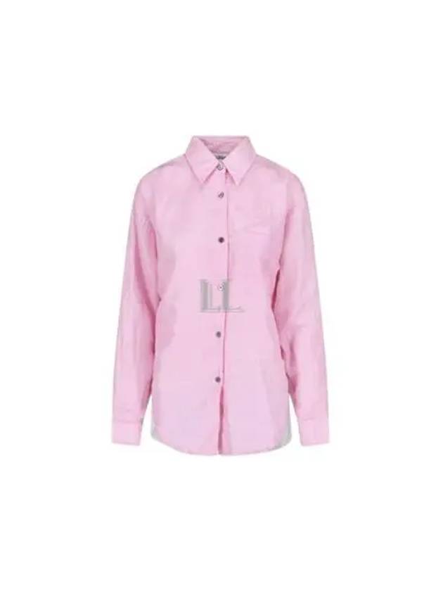 Apron Cotton Silk Shirt Pink - OUR LEGACY - BALAAN 2