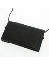 Intrecciato Willet Crossbody Bag Black 708586VCPP3 - BOTTEGA VENETA - BALAAN 3