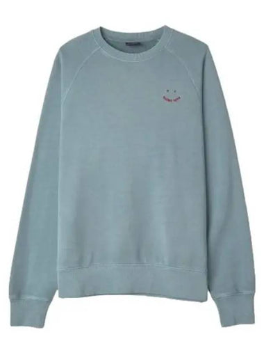 Happy Sweatshirt Blue T Shirt - PAUL SMITH - BALAAN 1