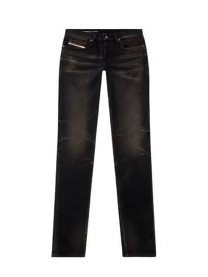 2019 D Strukt Slim Jeans Black - DIESEL - BALAAN 2