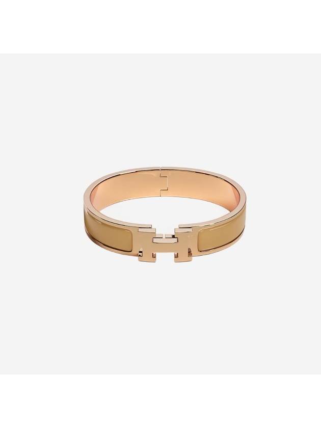 Clic H Bracelet Rose Gold - HERMES - BALAAN 1