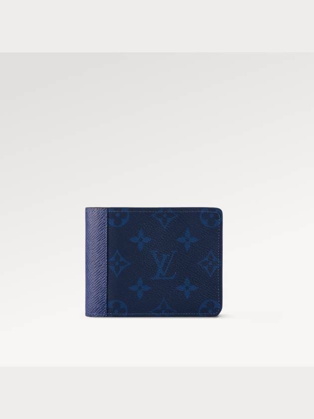 Monogram Multiple Half Wallet Blue - LOUIS VUITTON - BALAAN 3