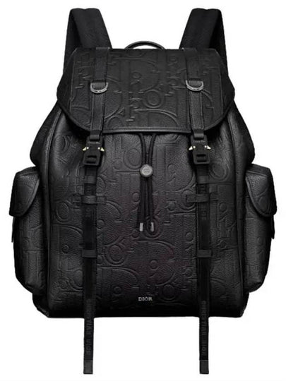 Hit Road Grained Calfskin Backpack Black - DIOR - BALAAN 2