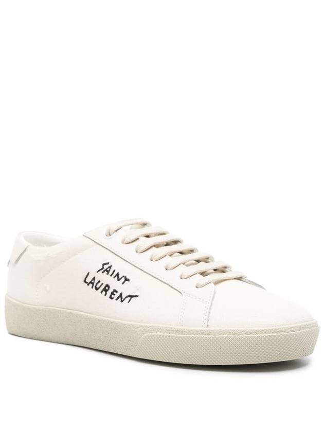 Court Classic SL/06 Sneakers Cream - SAINT LAURENT - BALAAN 3