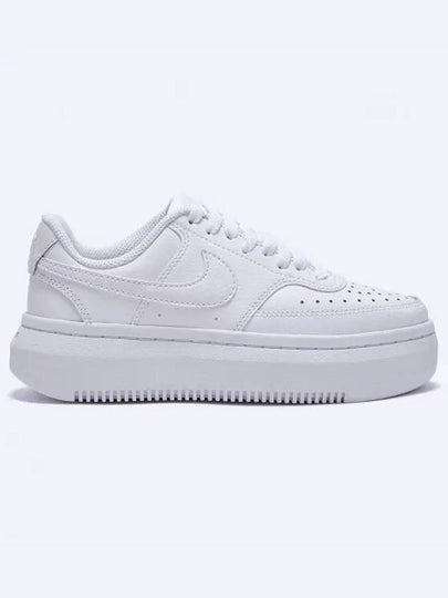 Women's Court Vision Alta Low Top Sneakers White - NIKE - BALAAN 2