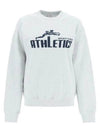 Athletic Sweatshirt Gray - SPORTY & RICH - BALAAN 6