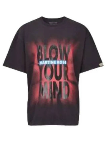 Blow Your Mind T Shirt Black - MARTINE ROSE - BALAAN 1