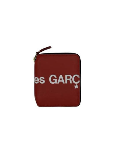 Wallet CDGW SA2100HL RED5537 RED - COMME DES GARCONS - BALAAN 1