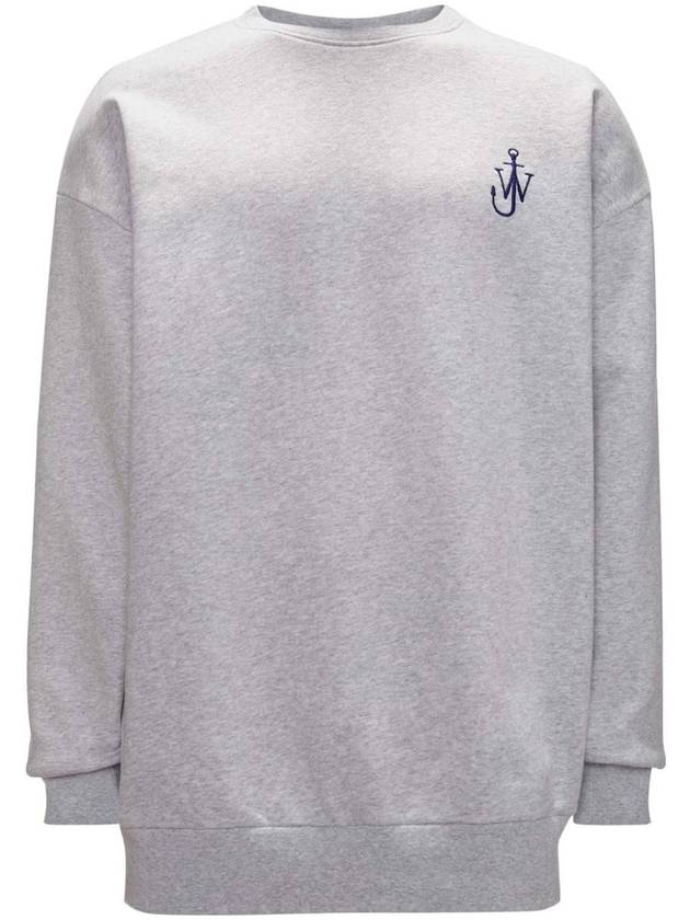 Embroidery Anchor Back Print Sweatshirt Light Grey - JW ANDERSON - BALAAN 6