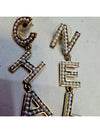 initial earrings - CHANEL - BALAAN 2